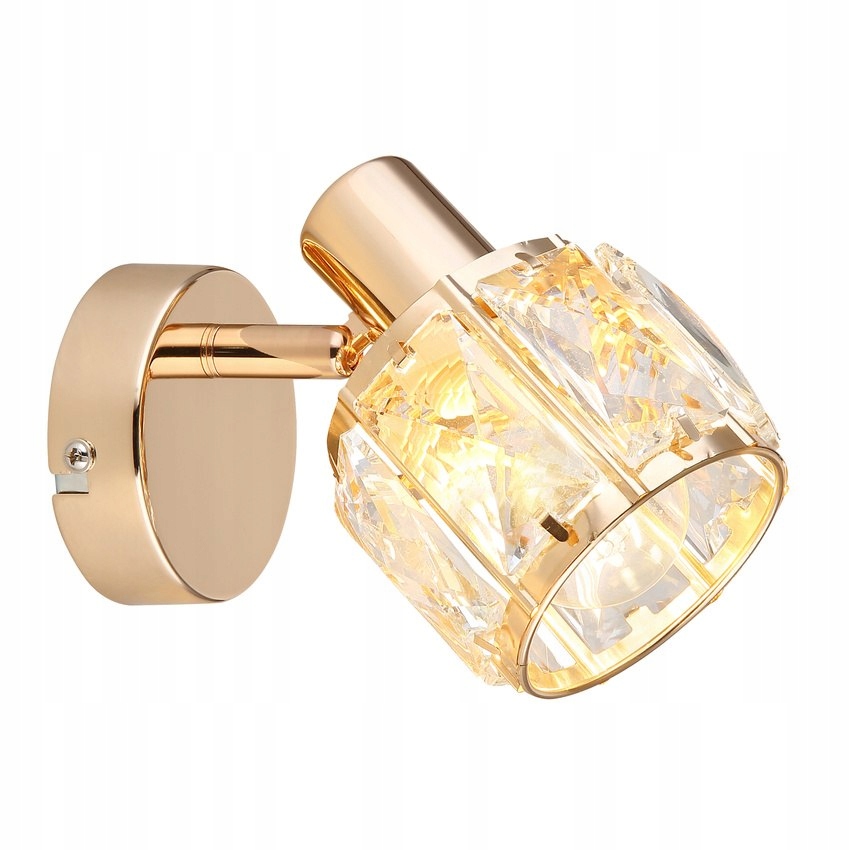 Záhradné nástenné svietidlo Candellux Dubai zlaté E14 40W